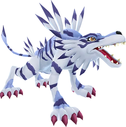 Garurumon full-body artwork