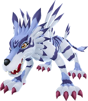Garurumon full-body artwork