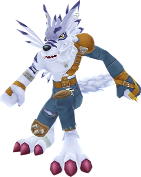 WereGarurumon full-body artwork