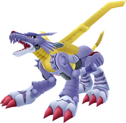 MetalGarurumon full-body artwork