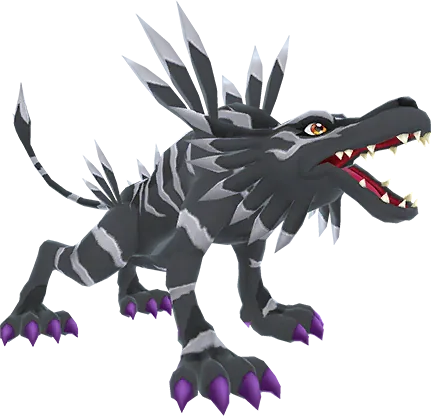 Garurumon (Black) full-body artwork