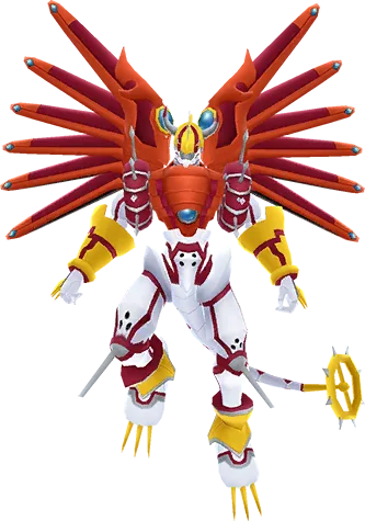 ShineGreymon full-body artwork