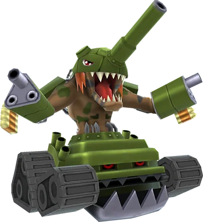 Tankmon full-body artwork