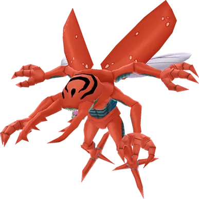 Kuwagamon full-body artwork