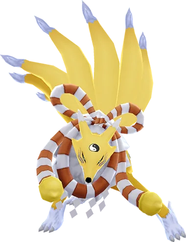 Kyubimon full-body artwork