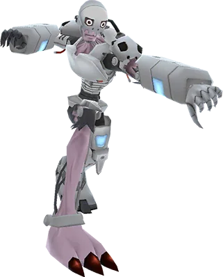 Andromon full-body artwork