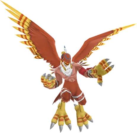 Garudamon full-body artwork