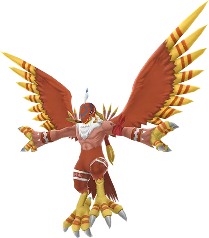 Garudamon full-body artwork