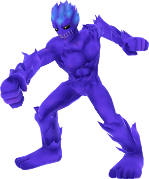 BlueMeramon full-body artwork