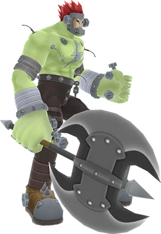 Boltmon full-body artwork