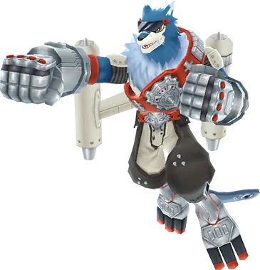 MachGaogamon full-body artwork
