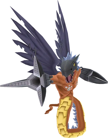 Megadramon full-body artwork
