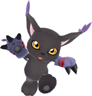 BlackGatomon full-body artwork