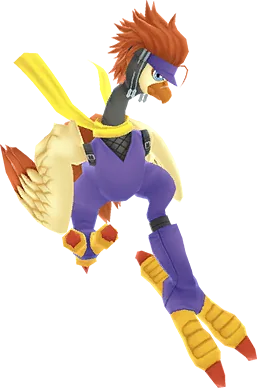 Peckmon full-body artwork