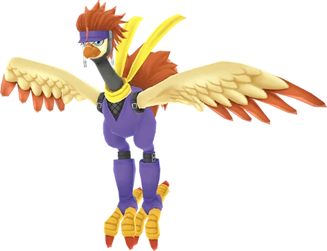 Peckmon full-body artwork