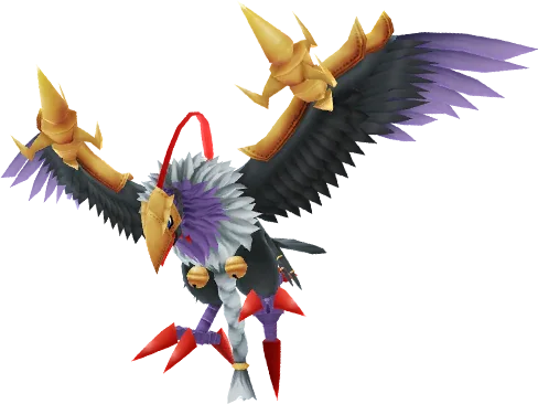 Crowmon full-body artwork