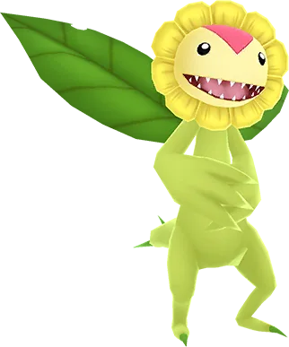 Sunflowmon full-body artwork