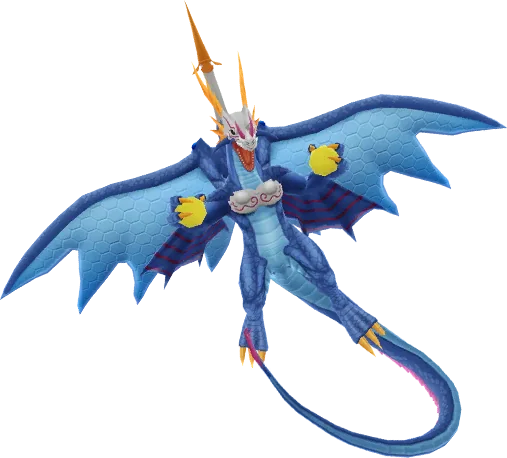 Wingdramon full-body artwork