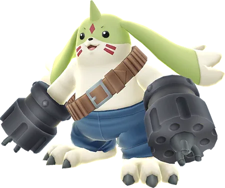 Gargomon full-body artwork