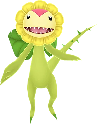 Sunflowmon full-body artwork