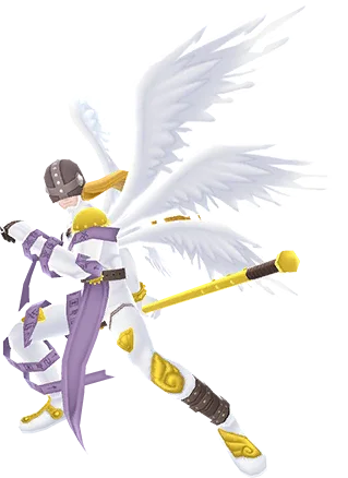 Angemon full-body artwork