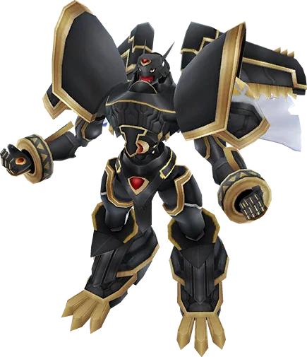 Alphamon full-body artwork