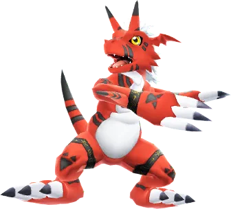Growlmon full-body artwork