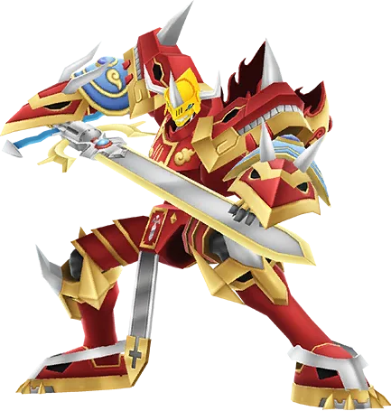 KaiserGreymon full-body artwork