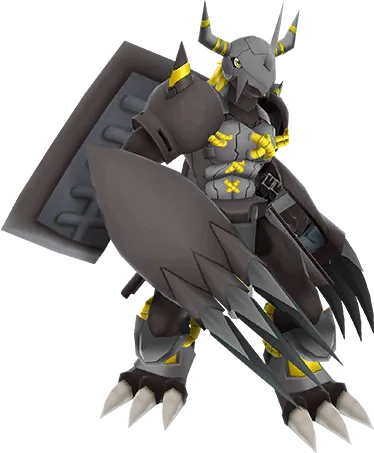BlackWarGreymon full-body artwork