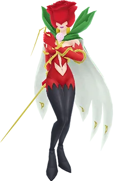 Rosemon full-body artwork