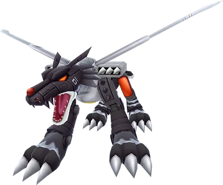 MetalGarurumon (Black) full-body artwork