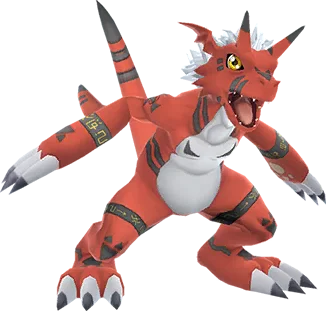 Growlmon full-body artwork