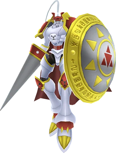 Gallantmon full-body artwork