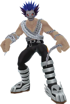 SkullMeramon full-body artwork