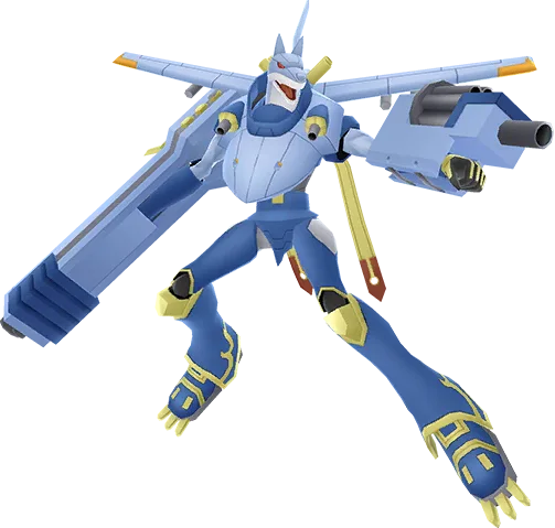 MagnaGarurumon full-body artwork