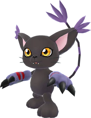 BlackGatomon full-body artwork