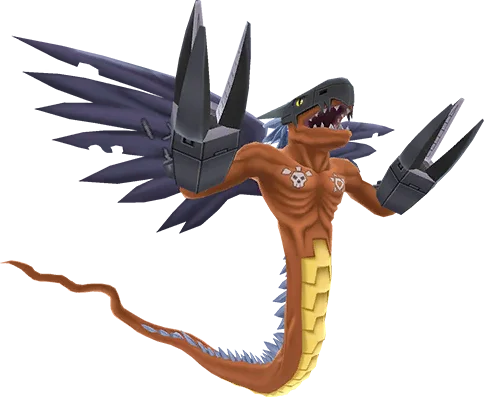 Megadramon full-body artwork