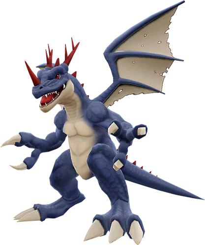 Coredramon (Blue) full-body artwork