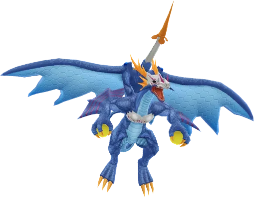 Wingdramon full-body artwork