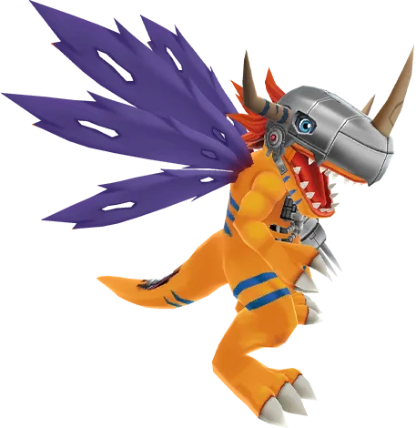 MetalGreymon [SDQ] full-body artwork