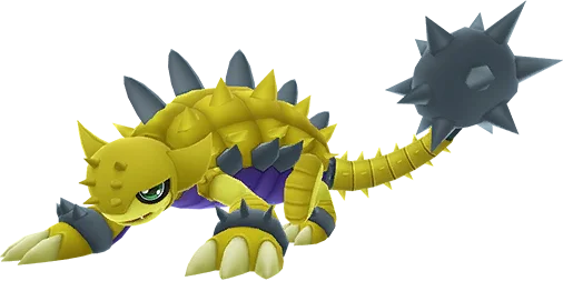 Ankylomon full-body artwork