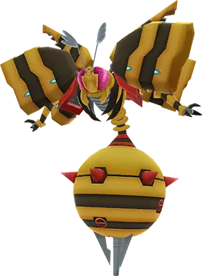 Waspmon full-body artwork