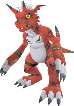 Growlmon full-body artwork