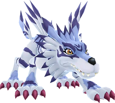 Garurumon full-body artwork