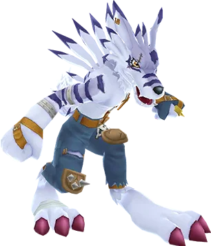 WereGarurumon full-body artwork