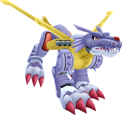 MetalGarurumon full-body artwork