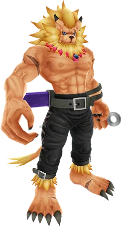 Leomon full-body artwork