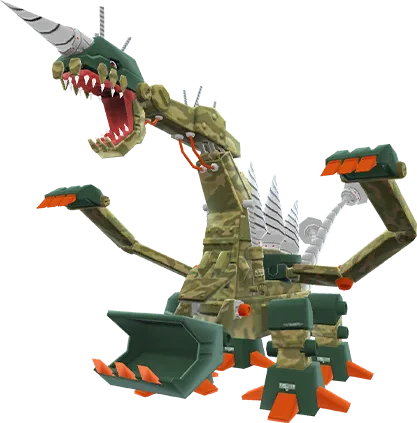 Breakdramon full-body artwork