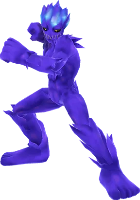 BlueMeramon full-body artwork