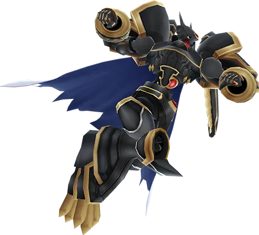 Alphamon full-body artwork